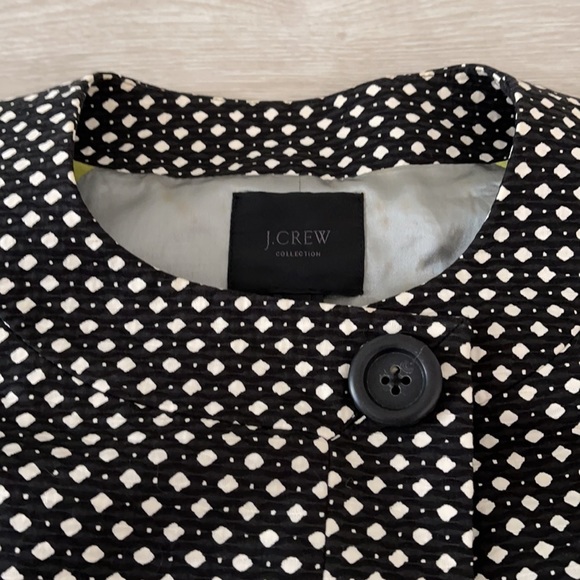 Vintage J Crew black kimono jacket blazer coat 6 - Picture 3 of 7